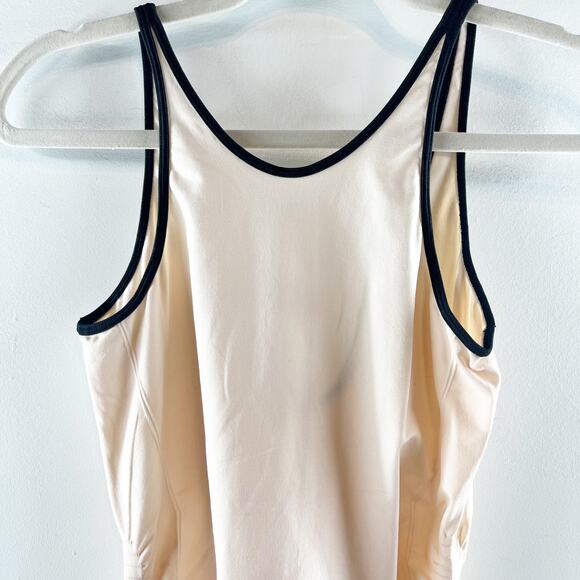 Lululemon In The Flow Sleeveless Gathered Side Tank Top Heathered Butter Pink S - Picture 5 of 7